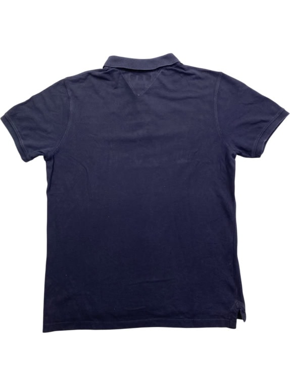 Tommy Hilfiger Polo Shirt Logo Navy Size XL