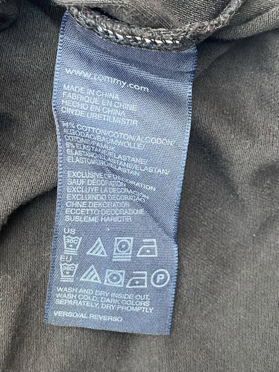 Tommy Hilfiger Polo Shirt Μαύρο Logo Γυναικείο L