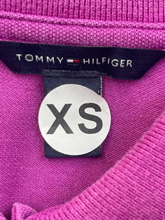 TOMMY HILFIGER POLO SHIRT MINIMAL FUCHSIA ΓΥΝΑΙΚΕΙΟ PRE OWNED XS