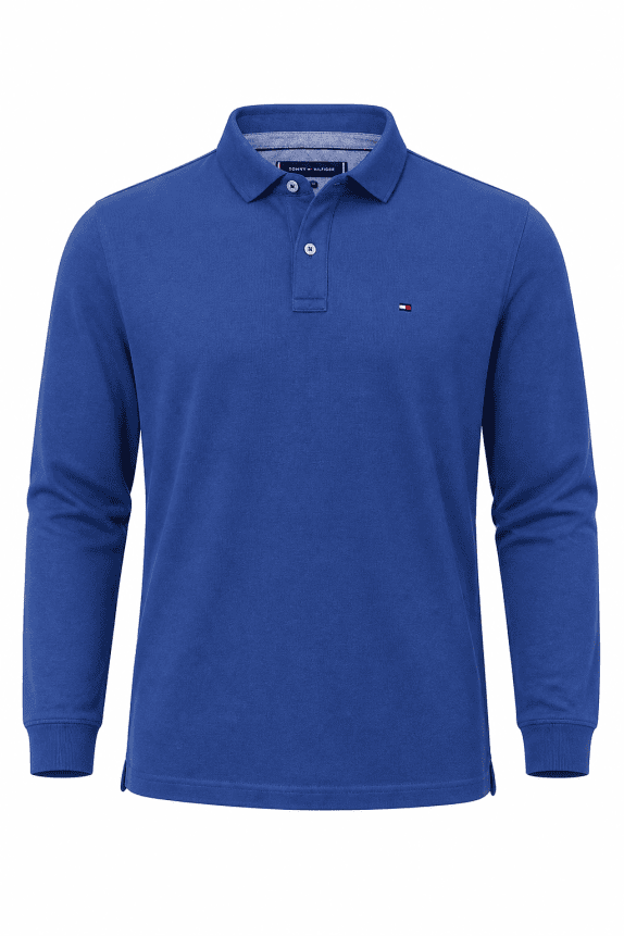 TOMMY HILFIGER POLO SHIRT MINIMAL NAVY UOMO PRE OWNED XL