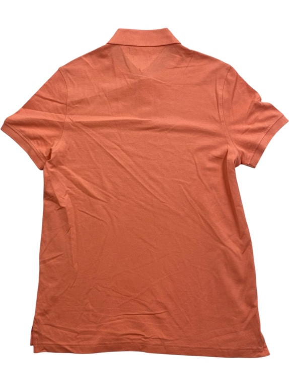 Tommy Hilfiger Polo Shirt Regular Fit Logo Πορτοκαλί Ανδρικό S