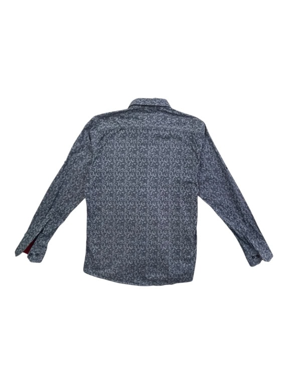TOMMY HILFIGER CAMICIA CASUAL LOGO BLU DA UOMO XL