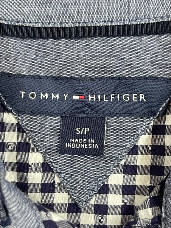 TOMMY HILFIGER ΠΟΥΚΑΜΙΣΟ CLASSIC NAVY ΓΥΝΑΙΚΕΙΟ PRE OWNED S