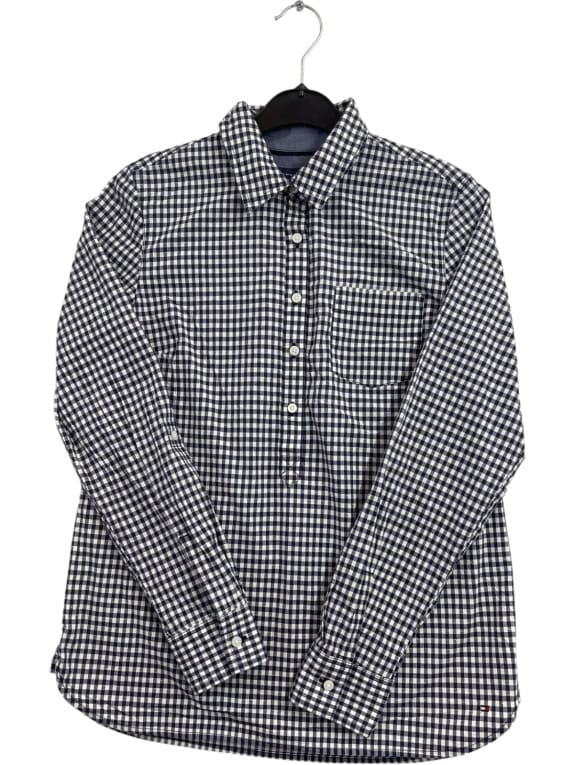 TOMMY HILFIGER ΠΟΥΚΑΜΙΣΟ CLASSIC NAVY ΓΥΝΑΙΚΕΙΟ PRE OWNED S