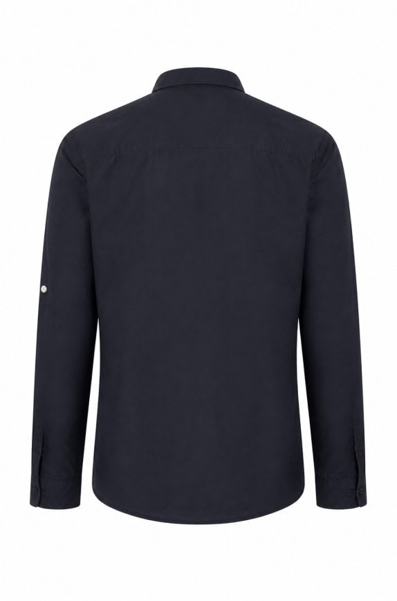 TOMMY HILFIGER ΠΟΥΚΑΜΙΣΟ CLASSIC NAVY ΑΝΤΡΙΚΟ PRE OWNED L