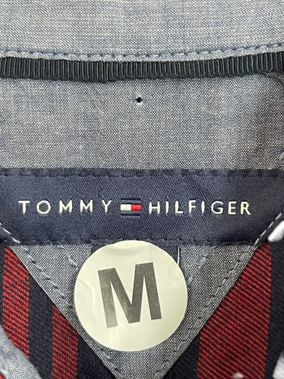 TOMMY HILFIGER CAMICIA CLASSIC NAVY DONNA PRE OWNED M