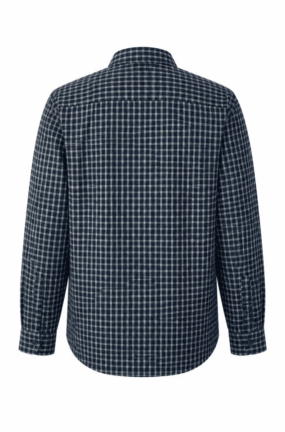 TOMMY HILFIGER CAMICIA CHECK CLASSIC BLU UOMO PRE OWNED L