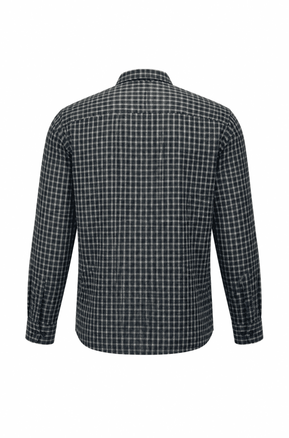 TOMMY HILFIGER ΠΟΥΚΑΜΙΣΟ ΚΑΡΟ ΜΠΛΕ ΑΝΤΡΙΚΟ PRE OWNED L