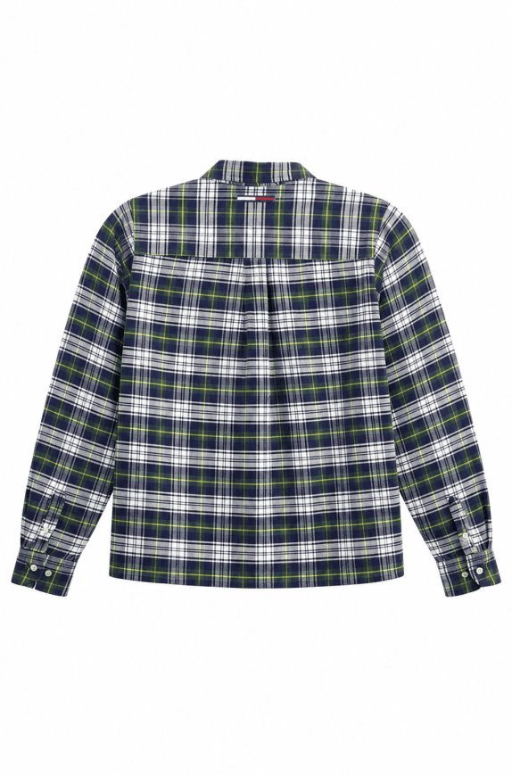 TOMMY HILFIGER CHECK SHIRT MULTICOLOUR MEN PRE OWNED S