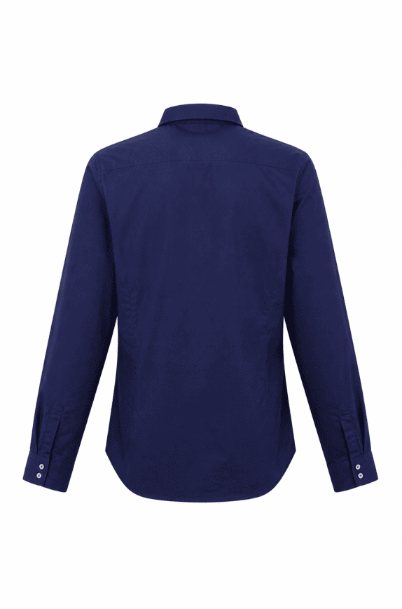 TOMMY HILFIGER SHIRT CLASSIC BLUE WOMEN PRE OWNED L