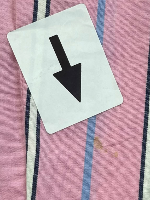 TOMMY HILFIGER CAMICIA A RIGHE ROSA DA DONNA M usato