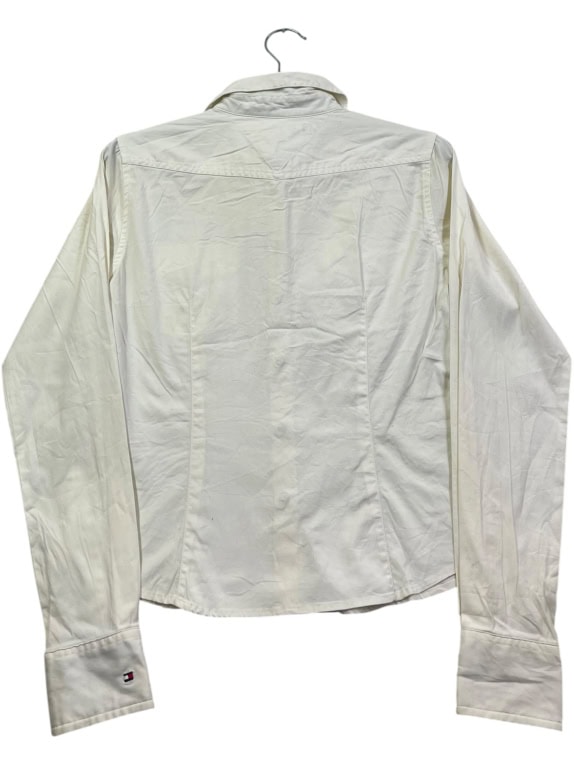 TOMMY HILFIGER CAMICIA VINTAGE ECRU DA DONNA S usato