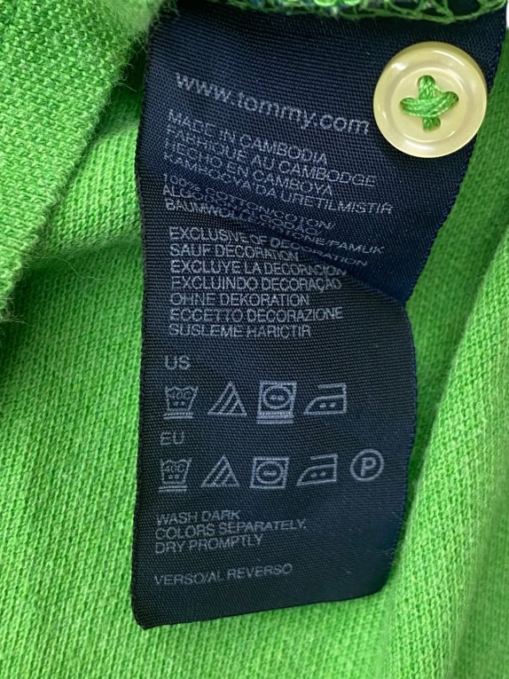 Tommy Hilfiger Green Polo Shirt