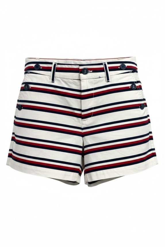TOMMY HILFIGER SHORTS CLASSIC OFF WHITE ΓΥΝΑΙΚΕΙΟ PRE OWNED M