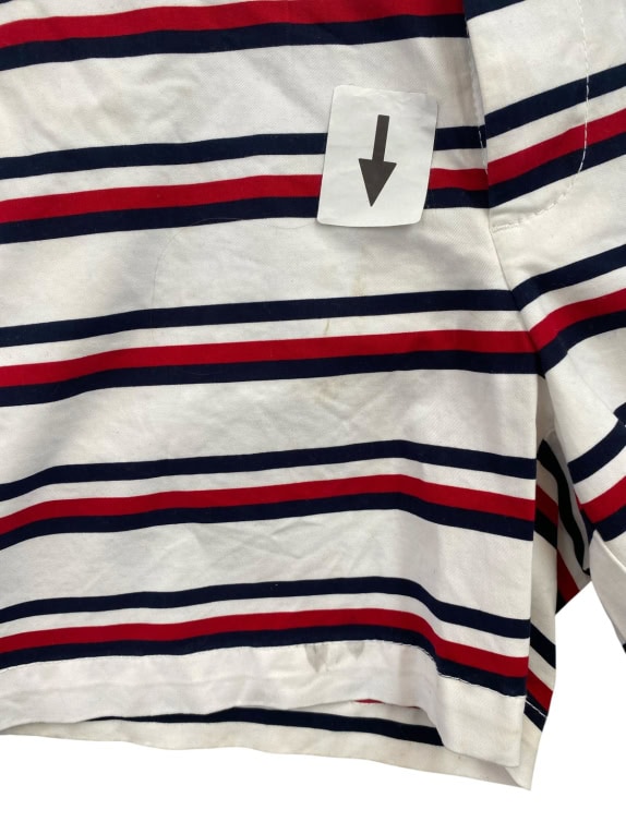 TOMMY HILFIGER SHORTS CLASSIC OFF WHITE WOMENS PRE OWNED M