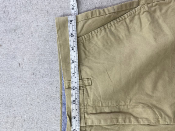 TOMMY HILFIGER SHORTS CHINO AGLIARI BEIGE UOMO PRE OWNED M