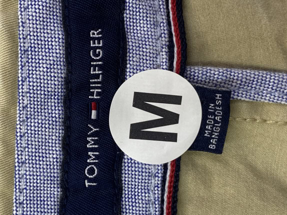 TOMMY HILFIGER SHORTS CHINO AGLIARI BEIGE UOMO PRE OWNED M