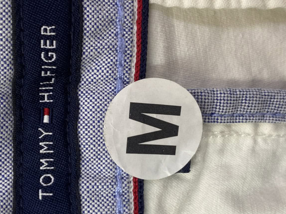 TOMMY HILFIGER ΣΟΡΤΣ CHINO MINIMAL OFF WHITE ΑΝΤΡΙΚΟ PRE OWNED M