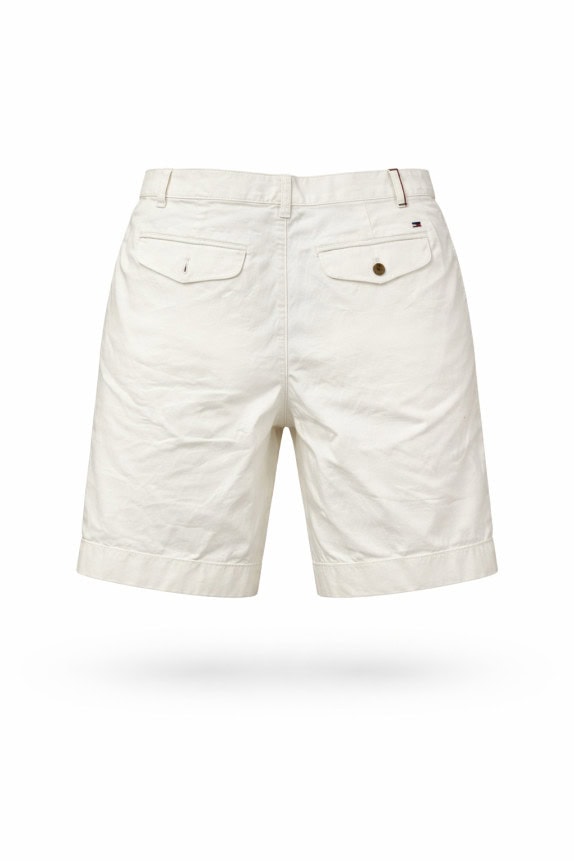 TOMMY HILFIGER ΣΟΡΤΣ CHINO MINIMAL OFF WHITE ΑΝΤΡΙΚΟ PRE OWNED M