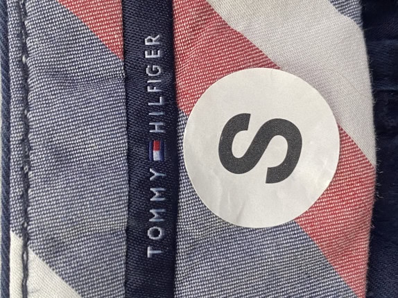 TOMMY HILFIGER ΣΟΡΤΣ CHINO ΜΠΛΕ ΑΝΤΡΙΚΟ PRE OWNED S
