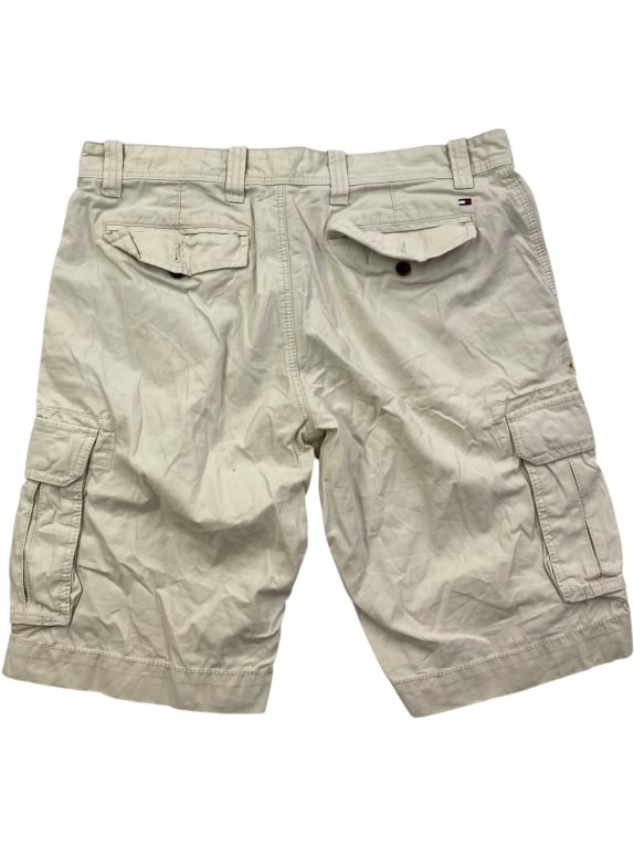 TOMMY HILFIGER Bermuda cargo con logo beige UNISEX XXL
