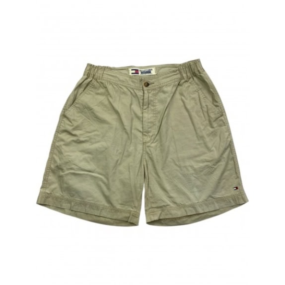 TOMMY HILFIGER ΣΟΡΤΣ VINTAGE ΜΕ ΛΟΓΟΤΥΠΟ ΜΠΕΖ ΓΥΝΑΙΚΕΙΟ XS