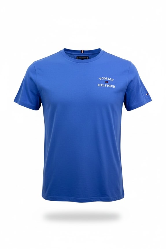 TOMMY HILFIGER T-Shirt Logo Blue Men's XS