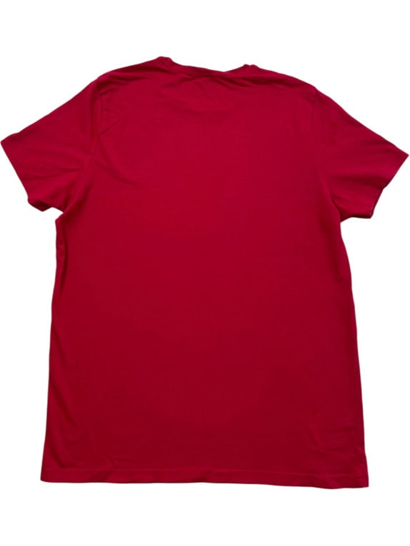 TOMMY HILFIGER T SHIRT MINIMAL ΚΟΚΚΙΝΟ ΑΝΤΡΙΚΟ PRE OWNED M