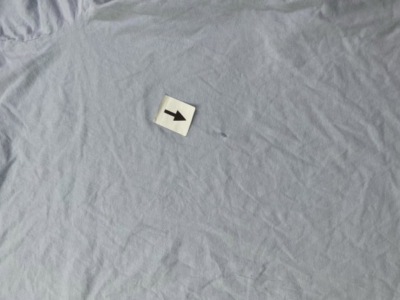 TOMMY HILFIGER T SHIRT MINIMAL LIGHT BLUE ΑΝΤΡΙΚΟ PRE OWNED M