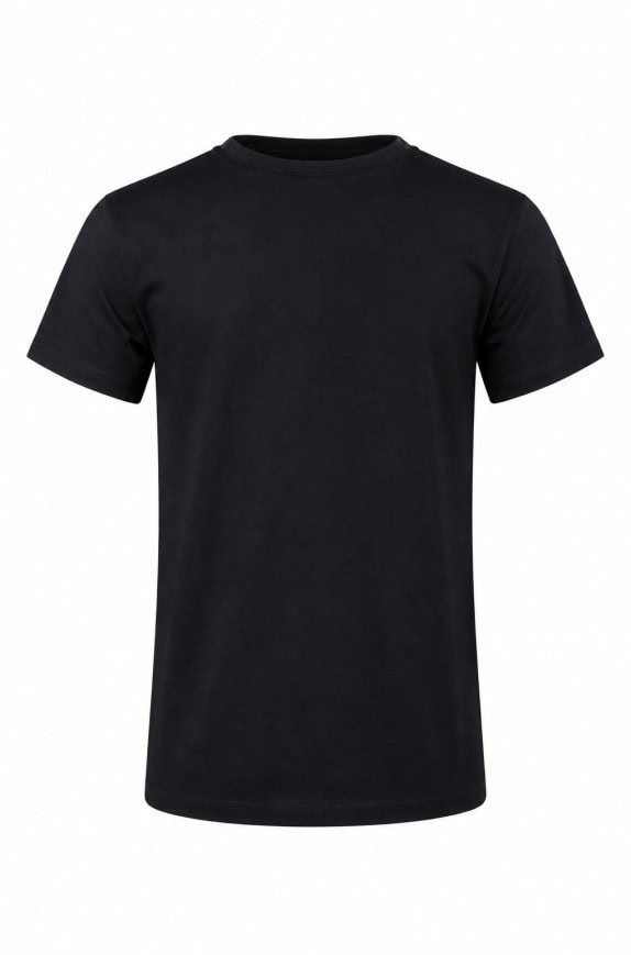 TOMMY HILFIGER T SHIRT MINIMAL BLACK MEN PRE OWNED M