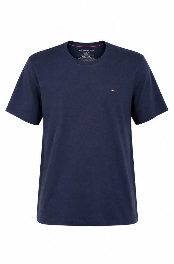 TOMMY HILFIGER T SHIRT MINIMAL NAVY ΑΝΤΡΙΚΟ PRE OWNED XL