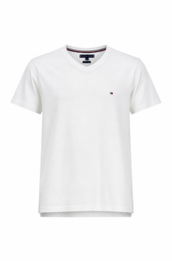 TOMMY HILFIGER T SHIRT MINIMAL OFF WHITE UOMO PRE OWNED L