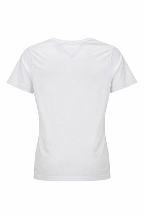 TOMMY HILFIGER T SHIRT MINIMAL OFF WHITE UOMO PRE OWNED L