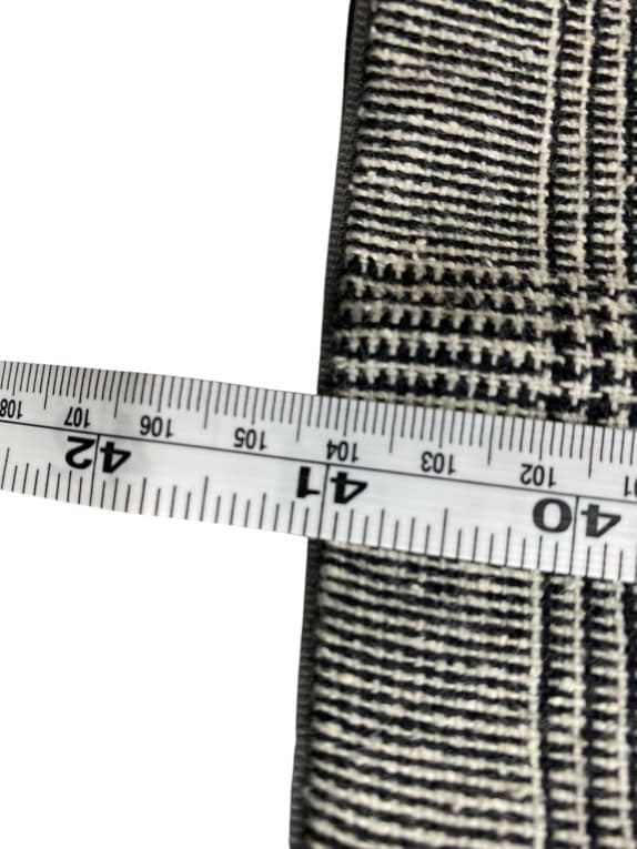 Tommy Hilfiger Tailored Pantaloni a quadri classici con logo grigi da uomo 56