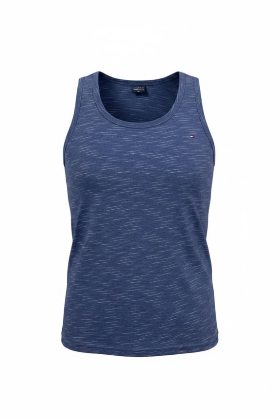 TOMMY HILFIGER TANK TOP MINIMAL NAVY ΓΥΝΑΙΚΕΙΟ PRE OWNED XL