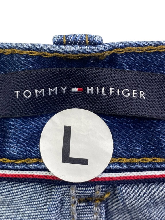 TOMMY HILFIGER ΤΖΙΝ ΠΑΝΤΕΛΟΝΙ WASHED ΜΠΛΕ ΑΝΤΡΙΚΟ PRE OWNED L