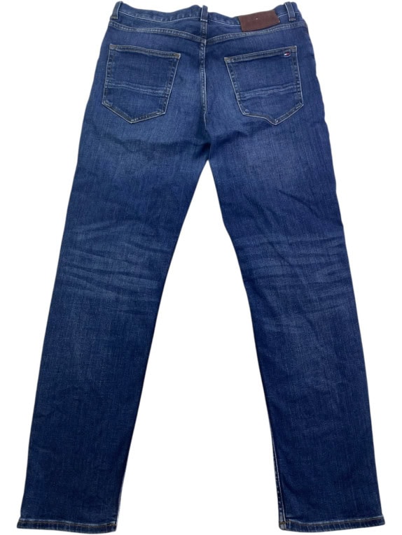TOMMY HILFIGER ΤΖΙΝ ΠΑΝΤΕΛΟΝΙ WASHED ΜΠΛΕ ΑΝΤΡΙΚΟ PRE OWNED L