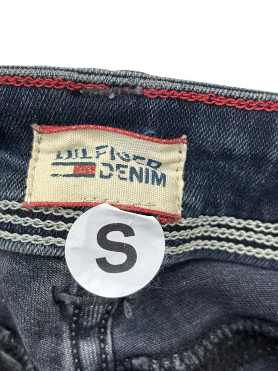 TOMMY HILFIGER ΤΖΙΝ ΨΗΛΟΜΕΣΟ ΜΠΛΕ ΑΝΤΡΙΚΟ PRE OWNED S