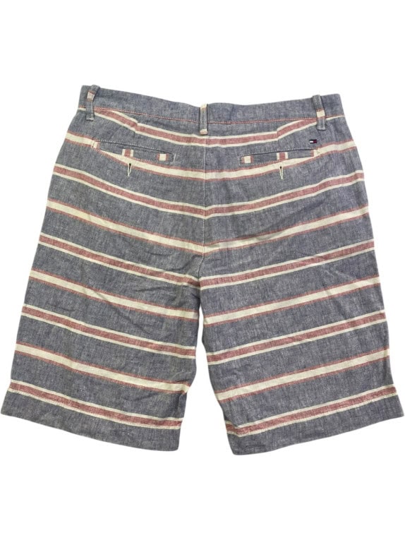 TOMMY HILFIGER ΒΕΡΜΟΥΔΑ CHINO CLASSIC ΡΙΓΕ ΓΚΡΙ ΑΝΤΡΙΚΟ PRE OWNED M
