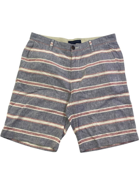 TOMMY HILFIGER ΒΕΡΜΟΥΔΑ CHINO CLASSIC ΡΙΓΕ ΓΚΡΙ ΑΝΤΡΙΚΟ PRE OWNED M