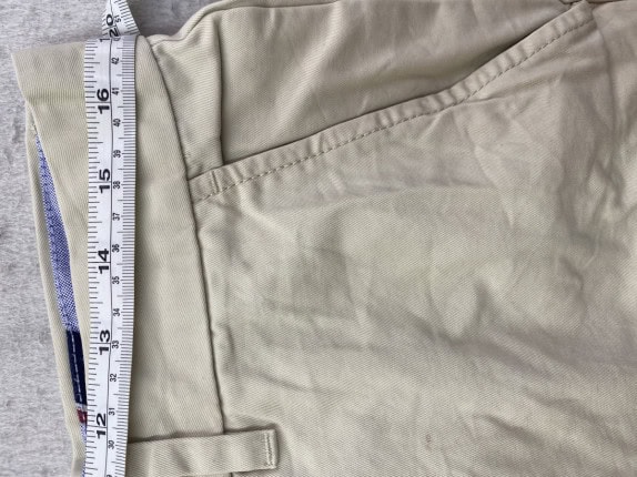 TOMMY HILFIGER ΒΕΡΜΟΥΔΑ CHINO ΜΠΕΖ ΑΝΤΡΙΚΟ PRE OWNED M