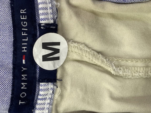 TOMMY HILFIGER ΒΕΡΜΟΥΔΑ CHINO ΜΠΕΖ ΑΝΤΡΙΚΟ PRE OWNED M