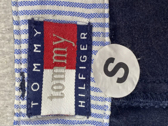 TOMMY HILFIGER ΒΕΡΜΟΥΔΑ CHINO ΜΠΛΕ ΑΝΤΡΙΚΟ PRE OWNED S