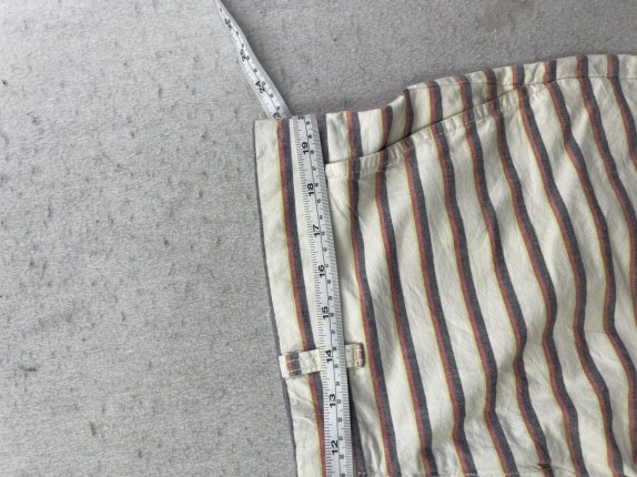 TOMMY HILFIGER BERMUDA A RIGHE BEIGE UOMO PRE OWNED XL