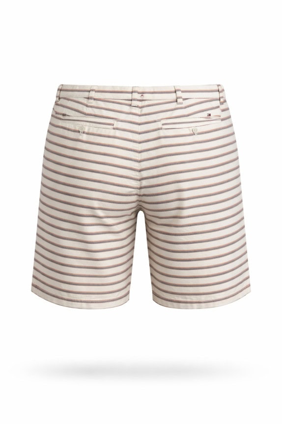 TOMMY HILFIGER BERMUDA A RIGHE BEIGE UOMO PRE OWNED XL
