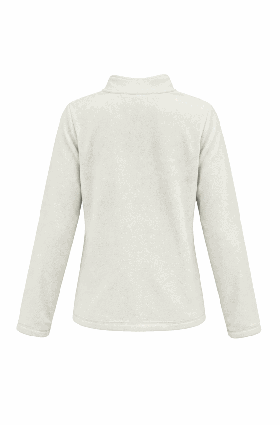 TOMMY HILFIGER ZIP HOODIE MINIMAL OFF WHITE WOMEN PRE OWNED S