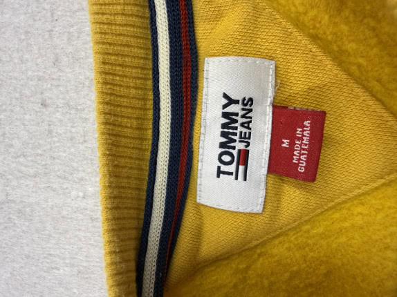 TOMMY JEANS CREWNECK COLLEGIATE YELLOW ΑΝΤΡΙΚΟ PRE OWNED