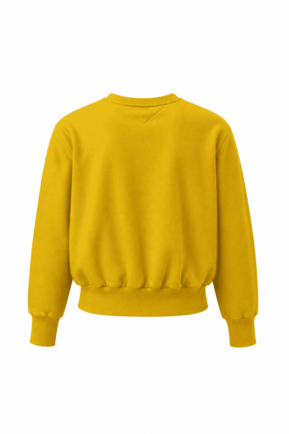 TOMMY JEANS FELPA VINTAGE GIALLO UOMO PRE OWNED M