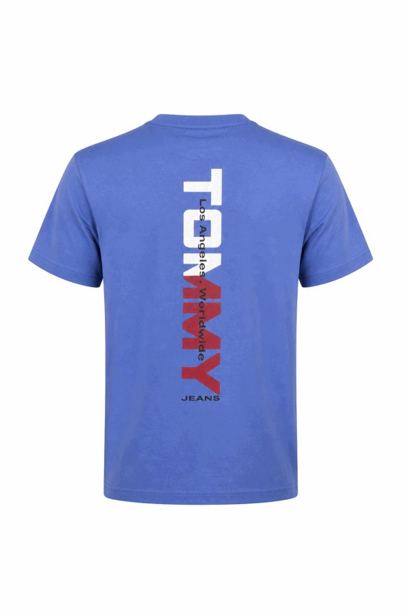 TOMMY JEANS GRAPHIC TEE BLUE ΑΝΤΡΙΚΟ PRE OWNED M