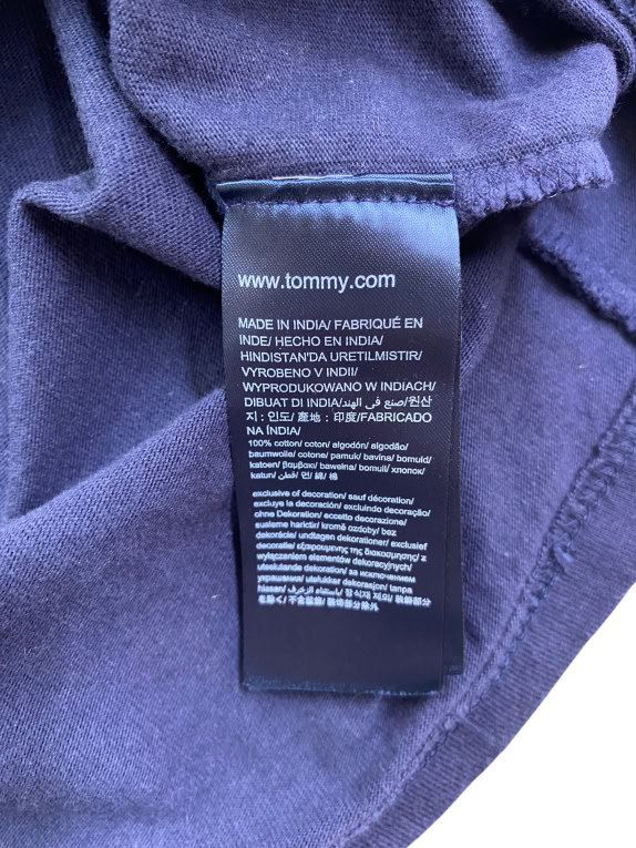 TOMMY JEANS Μακρυμάνικο T-Shirt NEW YORK Logo Μπλε Ανδρικό M